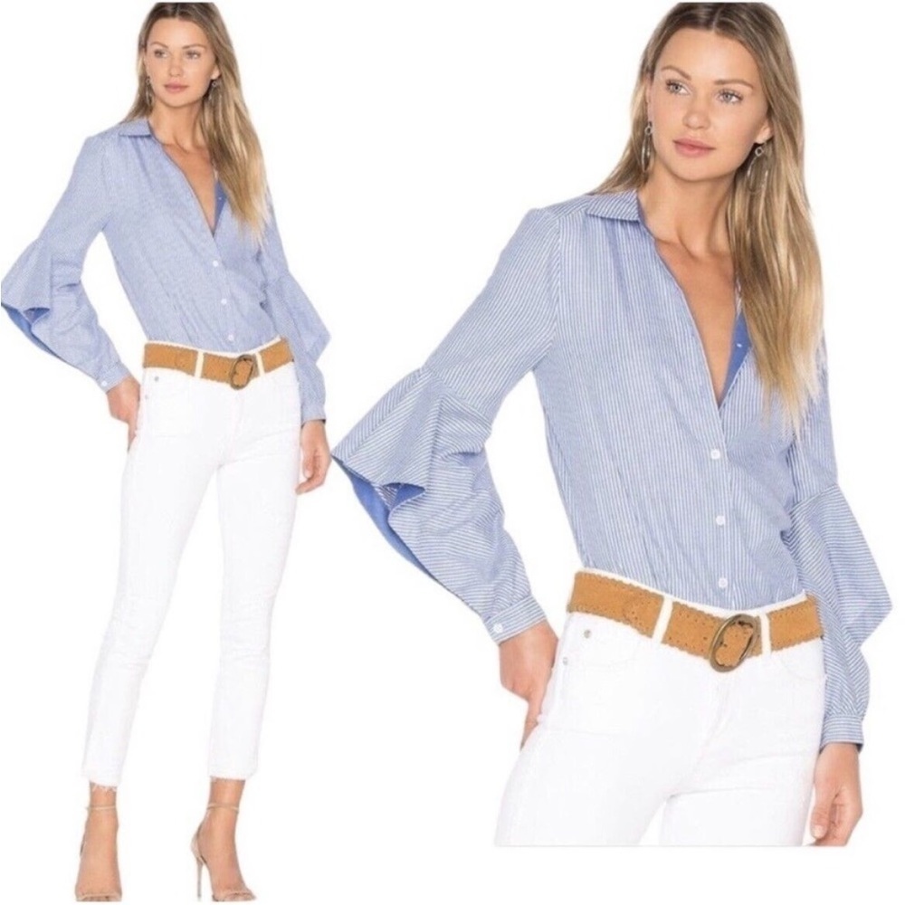 BCBGMaxAzria Thelma button down shirt NWOT